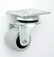Dętki rowerowe - KOŁO MEBLOWE TWORZYWO+GUMA 30MM OBUDOWA SKRĘTNA M32T - miniaturka - grafika 1