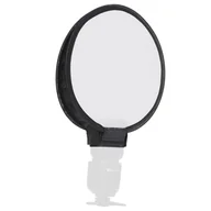 Lampy błyskowe - Quadralite Składany softbox okrągły 30cm na lampę stroboss - miniaturka - grafika 1