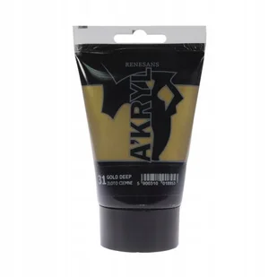 Farba A 'Kryl 100 Ml Metal. 31 Złoto Ciemne Renesans - Przybory szkolne - miniaturka - grafika 1