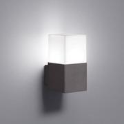 Lampy ogrodowe - NoName lampa ścienna Hudson led 320 lumen 17 cm aluminium antracyt twm_551701 - miniaturka - grafika 1