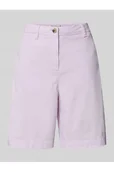 Spodenki damskie - Szorty chino o kroju regular fit z mieszanki bawełny i lyocellu - Tommy Hilfiger - miniaturka - grafika 1