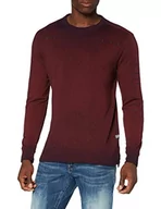 Koszulki męskie - G-STAR RAW Męski T-shirt logo Overdye t-shirtG-STAR RAW męski T-shirt Logo Overdye, Dry Red/Sartho Blue Gd C336-b740, XXS - miniaturka - grafika 1