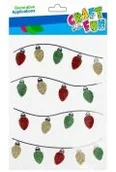 Materiały pomocnicze dla nauczycieli - Ozdoba dekoracyjna ornament samoprzylepna Lampion CRAFT WITH FUN 521664 - miniaturka - grafika 1