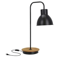 Lampy stojące - Czarna lampa gabinetowa - 4X K320 Ragusa - miniaturka - grafika 1