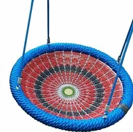 Place zabaw - Huśtawka AllForBaby HUŚTAWKA BOCIANIE, ORLE GNIAZDO 120 CM EN1176 LAMELKOWE - miniaturka - grafika 1