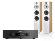 Zestawy stereo - Hegel H190v (czarny) + 603 S3 (dąb) - miniaturka - grafika 1