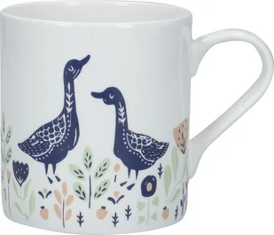 Fine Bone NoName kubek China 250 ml porcelana biały/niebieski twm_922360 - Kubki - miniaturka - grafika 1