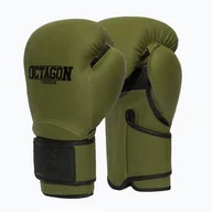 Rękawice bokserskie - Rękawice bokserskie Octagon Matt khaki - miniaturka - grafika 1