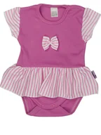 Body dla niemowląt - BODY SUKIENKA KRÓTKI RĘKAW BODOSUKIENKA Niemowlęce body bawełniane Rozm 68 - miniaturka - grafika 1