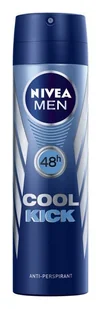 Nivea Cool Kick 150ml - Dezodoranty i antyperspiranty męskie - miniaturka - grafika 3