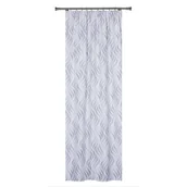 Zasłony - Zasłona z taśmą APIA 140x260 cm, kol. jasnoszary - miniaturka - grafika 1