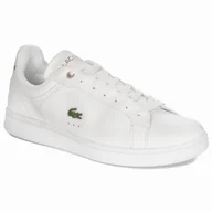 Trampki damskie - Trampki damskie Lacoste białe-37 - miniaturka - grafika 1