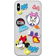 Etui i futerały do telefonów - ERT GROUP etui na telefon Apple Iphone XS Max, case oryginalny i oficjalnie licencjonowany przez Disney, wzór Minnie 067, optymalnie dopasowane, plecki z TPU częściowo przeźroczyste - miniaturka - grafika 1