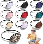 Akcesoria do bielizny - 10 sztuk Silk Eye Patch Regulowana opaska na oczy Leniwe plastry na oczy Jedwabiste elastyczne plastry na oczy dla dorosłych - miniaturka - grafika 1