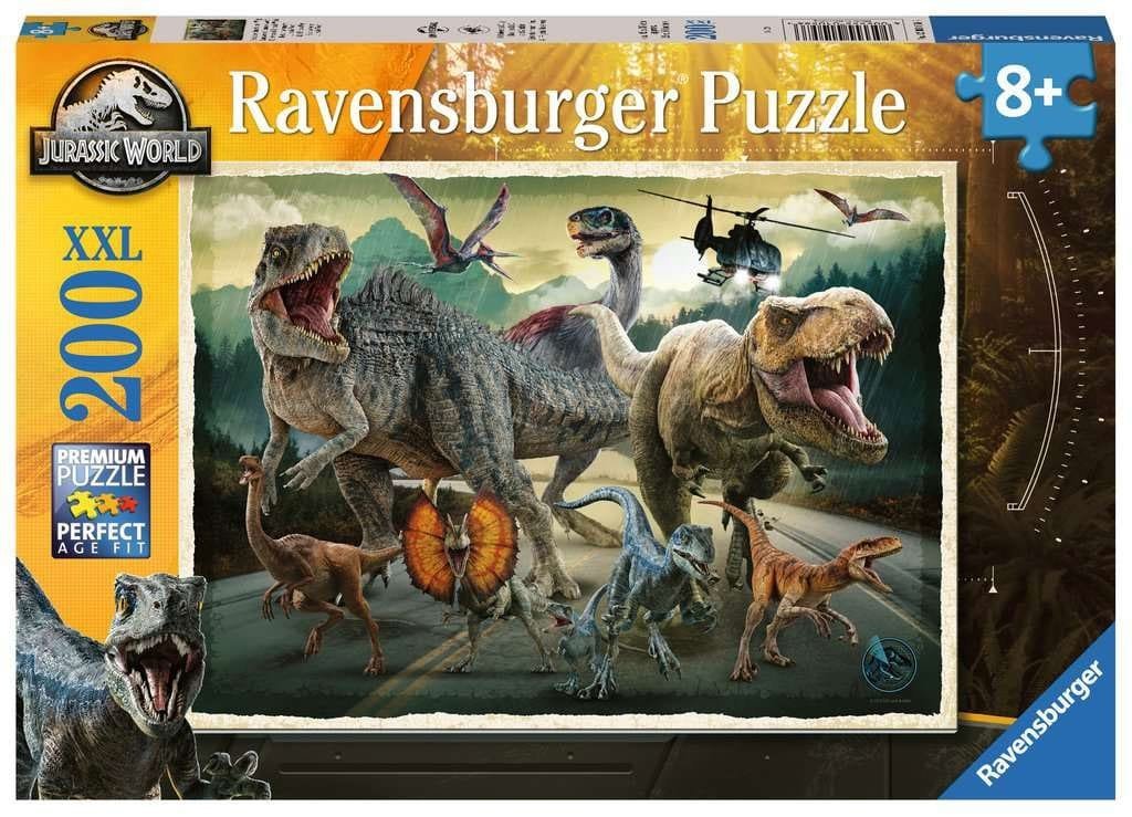 Jurassic World Children's Jigsaw Puzzle XXL Life Finds A Way (200 piec