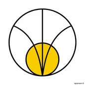 Systemy ekspozycyjne i znaki informacyjne - KC004 STREFA POŚREDNIA, FN - FOLIA SAMOPRZYLEPNA; (100X100MM) - miniaturka - grafika 1