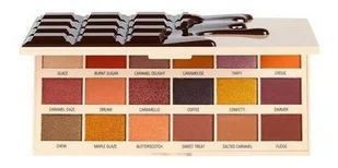 Makeup revolution Makeup Revolution Caramel Nudes Chocolate Palette Paleta Cieni do Powiek MUR-4539 - Palety i zestawy do makijażu - miniaturka - grafika 2
