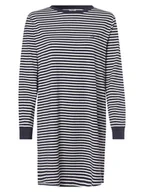 Piżamy damskie - Esprit Casual - Damska koszula nocna, niebieski|biały - miniaturka - grafika 1