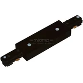 Akcesoria do oświetlenia - Orlicki Design Środkowy ŁĄCZNIK szynoprzewodu LSU/CZ do szyny natynkowej 1-fazowej 230V czarny __code-62601 - miniaturka - grafika 1