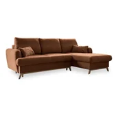 Narożniki - Ceglasty narożnik rozkładany Miuform Scandic Lagom, prawostronny - miniaturka - grafika 1