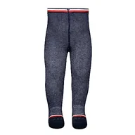 Legginsy - Tommy Hilfiger Legginsy dziecięce Global Stripe Tights uniseks, grantowy, 86 - miniaturka - grafika 1