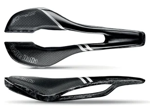 Selle ITALIA Siodło ITALIA SP-01 TEKNO SUPERFLOW L (id match - L3) carbon/keramic 7x9, carbon, czarne (NEW) A-SIT-067A902WCA001 - Siodełka rowerowe i akcesoria - miniaturka - grafika 1