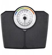 Wagi łazienkowe - Klasyczna Waga Łazienkowa MECHANICZNA Analogowa do 180 KG CZARNA WEBBER BMI - miniaturka - grafika 1