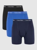 Majtki męskie - Bokserki w stylu retro o kroju classic fit w zestawie 3 szt. — długie nogawki - miniaturka - grafika 1