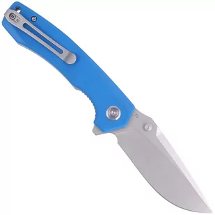 Nóż składany Kubey Knife Blue G10, Bead Blasted D2 (KU901B) - Noże - miniaturka - grafika 3
