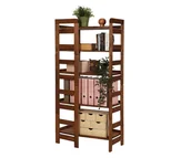 Regały - Regał Modułowy Wewnętrzny 159,2X72X44,8Cm 5 Półek Berdo Olejowany Drewno Sosnowe Brązowy Rr2_Nw3X072_0_R0_F1 / Wamar-Sosenka - miniaturka - grafika 1