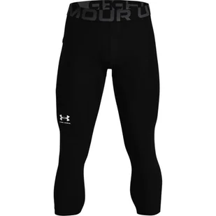 Legginsy męskie Under Armour HeatGear  3/4 Legging Black S - Spodnie sportowe męskie - miniaturka - grafika 1