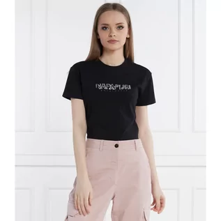 Koszulki i topy damskie - Napapijri T-shirt S-KREIS | Regular Fit - grafika 1