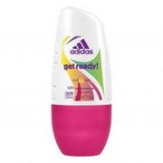 Dezodoranty i antyperspiranty męskie - Adidas Get Ready for Him Dezodorant w kulce 50 ml - miniaturka - grafika 1