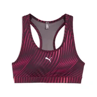 Biustonosze - Damski Stanik sportowy PUMA 4KEEPS BRA - P 52531726 – Fioletowy - miniaturka - grafika 1