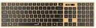 Klawiatury - GENIUS Klávesnice Slimstar 7250BT, membránová, bezdrátová, béžová-černá 31320004403 - miniaturka - grafika 1