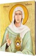 Dewocjonalia - Art Christiana Ikona świętej Klary ACHI257 - miniaturka - grafika 1
