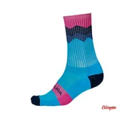 Skarpetki kolarskie - Skarpety Endura Jagged Socks Electric Blue - miniaturka - grafika 1