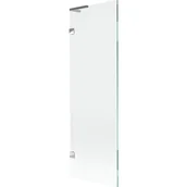 Parawany nawannowe - Mexen Lunar L parawan nawannowy 1-skrzydłowy 60 x 150 cm, transparent, chrom - 897L-060-000-01-00 - miniaturka - grafika 1