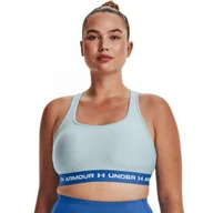 Bielizna sportowa damska - Biustonosz treningowy UNDER ARMOUR UA CROSSBACK MID BRA - miniaturka - grafika 1