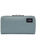 Portfele - Portfel antykradzieżowy Pacsafe RFIDsafe Continental Wallet - fresh mint - miniaturka - grafika 1