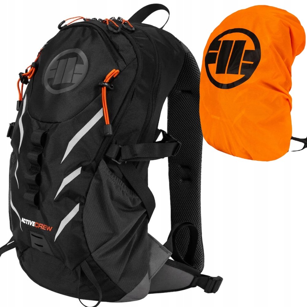 Pitbull Plecak rowerowy Pit Bull Sports Czerwony Bike Logo W Góry