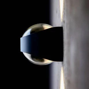 LOOM DESIGN Saga kinkiet zewnętrzny up/down czarny - Lampy ogrodowe - miniaturka - grafika 3