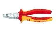 Kombinerki i obcęgi - Knipex szczypce uniwersalne, dwukomponentowe, izolowane (03 06 160/ 180/ 200) - miniaturka - grafika 1