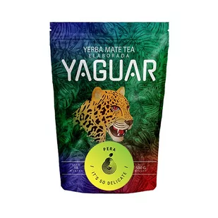 Yerba Mate Tea Yaguar Pera, Gruszka 0.5kg - Yerba Mate - miniaturka - grafika 1