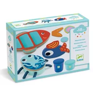 Masy plastyczne - Zestaw z masą plastyczną Djeco - Ocean - miniaturka - grafika 1