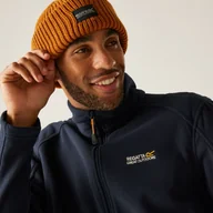 Bluzy męskie - Regatta Polar męski rozsuwany Hedman II Granatowy, Rozmiar: 3XL - miniaturka - grafika 1