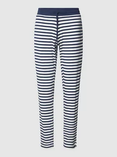 Bielizna nocna - Spodnie od piżamy ze wzorem w paski - grafika 1