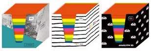 Inter Druk Kostka papierowa kolor intensywny 9x9x9 cm - Notesy i bloczki - miniaturka - grafika 1