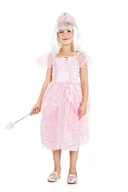 Stroje karnawałowe - Strój Księżniczka Diana St732 110/116 Wróżka Czarodziejka Calineczka Motylek - miniaturka - grafika 1