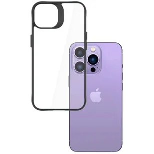 Etui 3MK Satin Armor Case+ do Apple iPhone 14 Pro Przezroczysto-czarny - Etui i futerały do telefonów - miniaturka - grafika 1